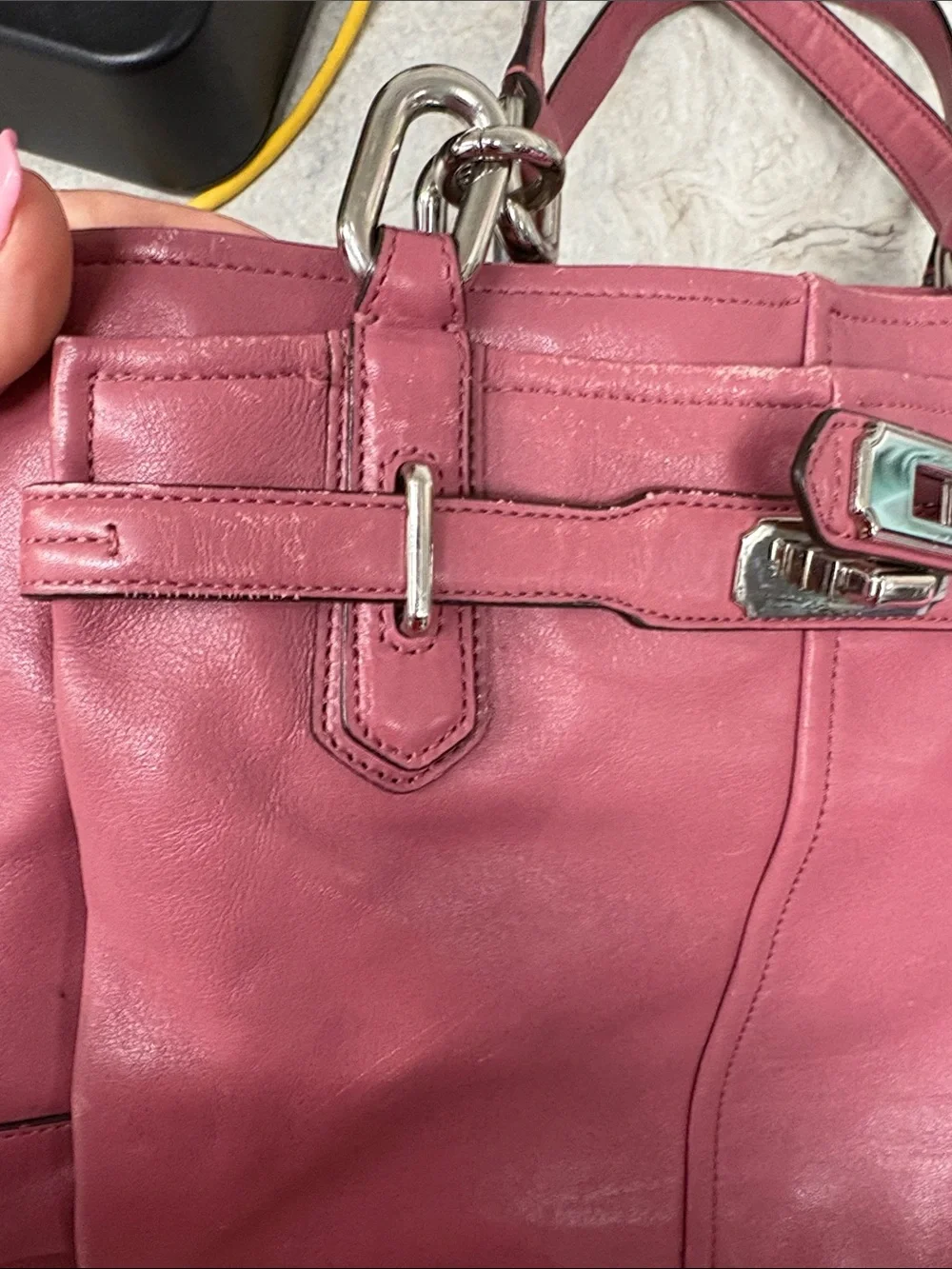 Pink Coach Chelsea Tote bag 17811 - Picture 9 of 11